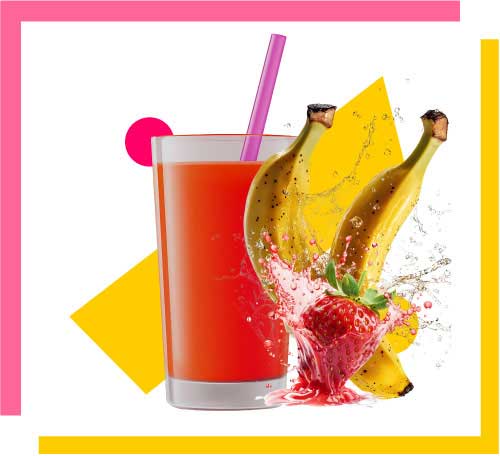 The Healthy fun Drink for Kids - Strawberry Banana